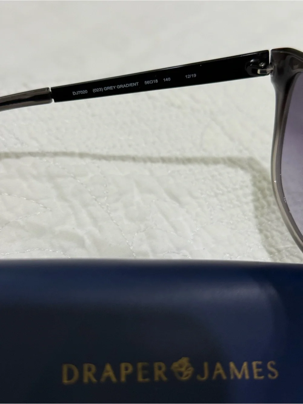 Draper James Gray Frame Sunglasses